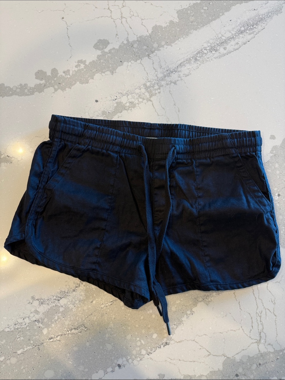 Level 99 Women's Black Drawstring Shorts